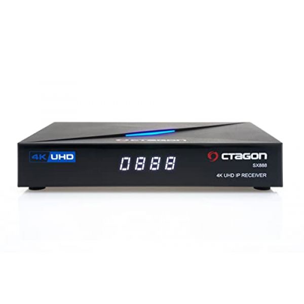 Octagon SX888 – 4K-UHD-IPTV-Receiver mit einem guten Preis-Leistungs-Verhältnis